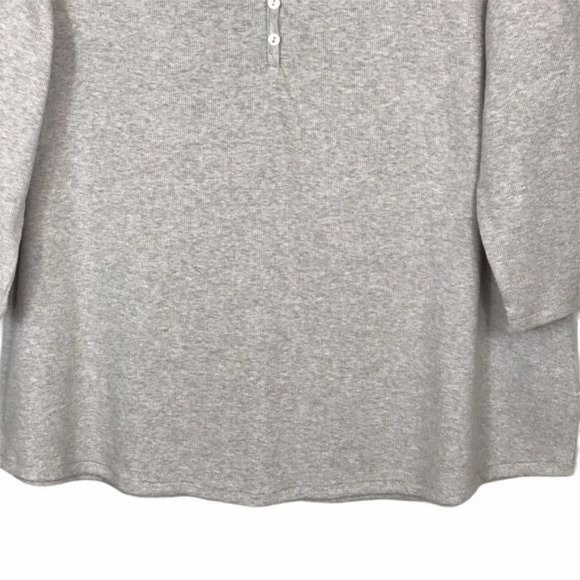 Old Navy Heather Gray V-Neck Tunic - Picture 4 of 11